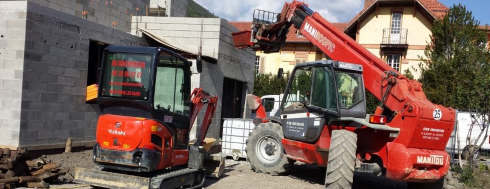 Travaux de terrassement, faites appel à notre expertise. ENGINES